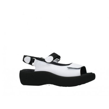 WOLKY WOLKY JEWEL SANDAL WHITE SMOOTH LEATHER