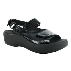 WOLKY WOLKY JEWEL SANDAL BLACK PATENT LEATHER