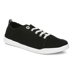 VIONIC VIONIC PISMO CASUAL SNEAKER  BLACK CANVAS