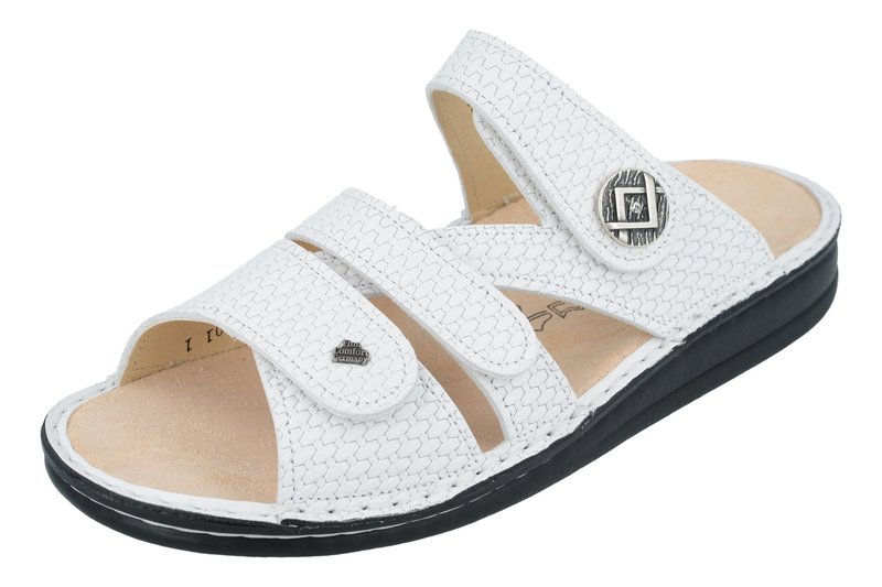 FINN COMFORT FINN COMFORT AGUEDA SANDALS WHITE LOTUS