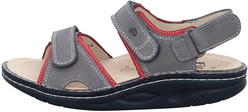 FINN COMFORT FINN COMFORT YUMA ROCKER SANDAL GREY SANDIA