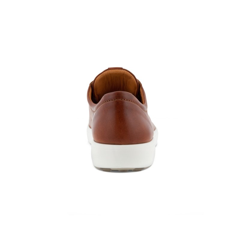 ECCO ECCO- SOFT 7 MENS SHOE- COGNAC