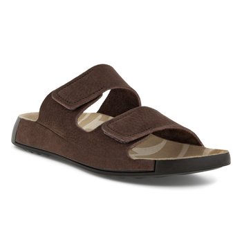 ECCO ECCO- 2ND COZMO MENS SLIDE- MOCHA