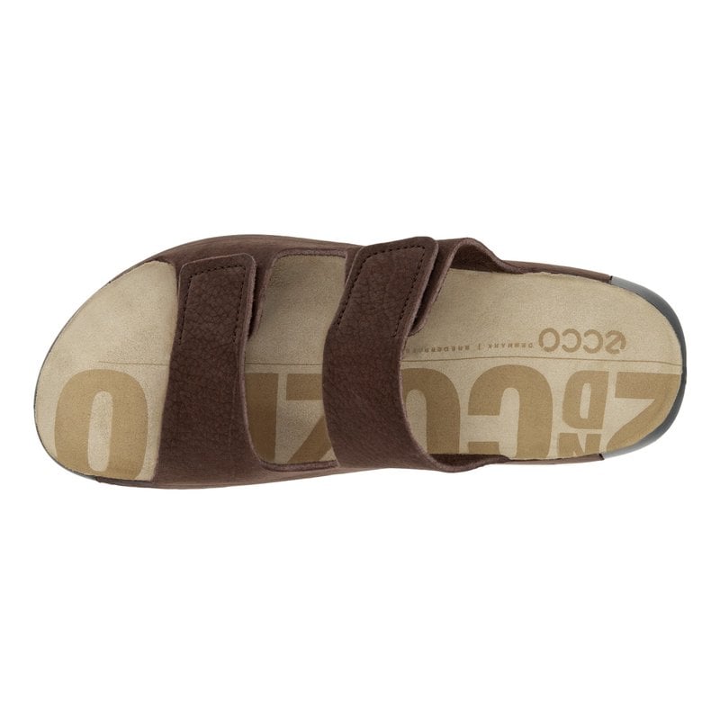 ECCO ECCO- 2ND COZMO MENS SLIDE- MOCHA