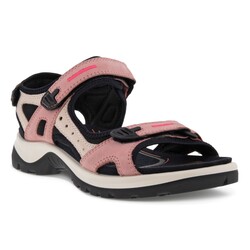 ECCO ECCO  OFFROAD YUCATAN WOMENS SANDAL DAMASK ROSE/ ROSE DUST
