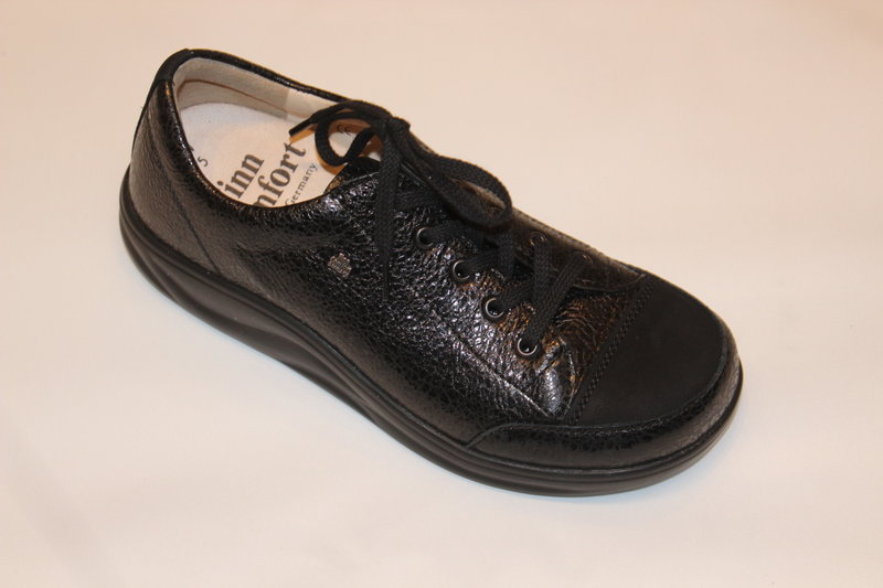 FINN COMFORT FINN COMFORT IKEBUKURO SNEAKER LACE UP NERO/BLACK SULTAN BUGGY