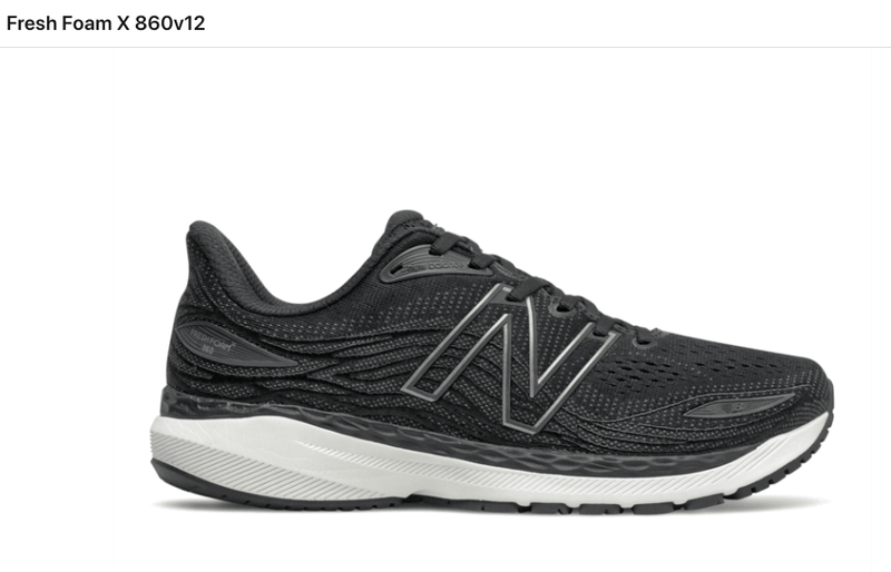 NEW BALANCE NEW BALANCE- MENS- M860M12- BLACK