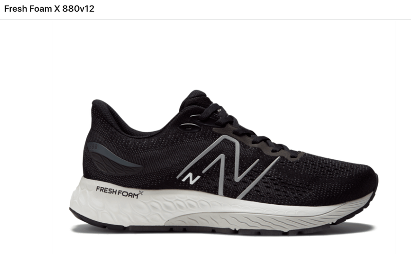 New balance shop running course black