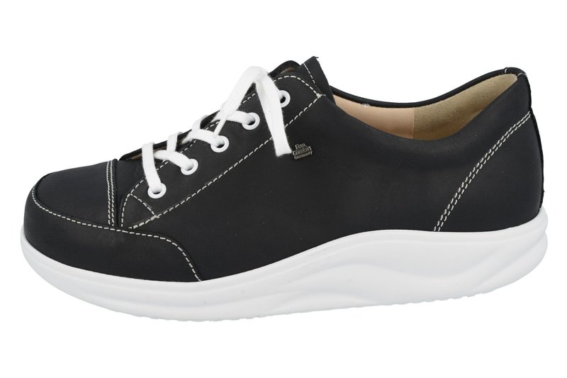 FINN COMFORT FINN COMFORT- IKEBUKURO- BLACK SIRIO- WHITE SOLE