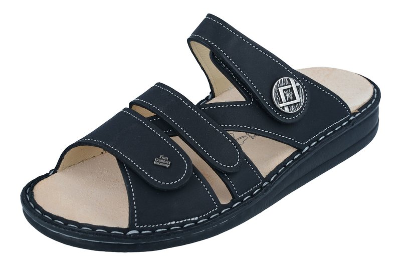 FINN COMFORT FINN COMFORT AGUEDA SANDALS BLACK SIRIO