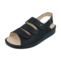 FINN COMFORT FINN COMFORT SYLT SANDAL BLACK NURI