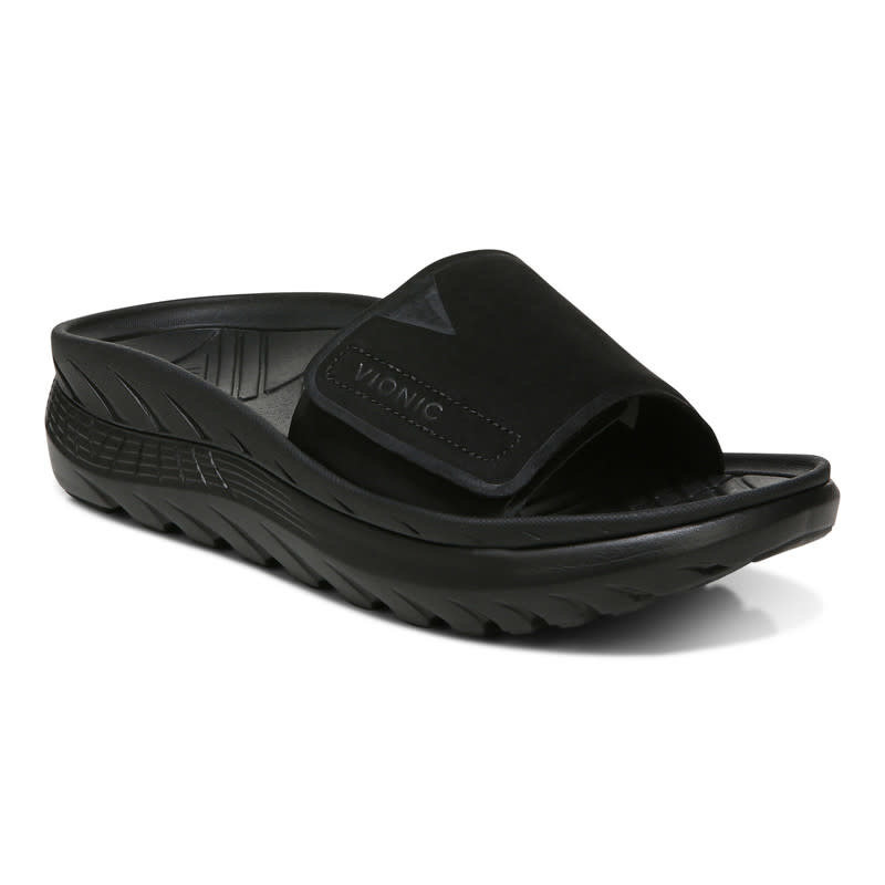 VIONIC VIONIC BLISSFUL REJUVENATE PLATFORM SANDAL BLACK
