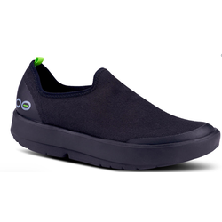 OOFOS OOFOS OOMG EEZEE (CANVAS) LOW WOMENS BLACK/BLACK