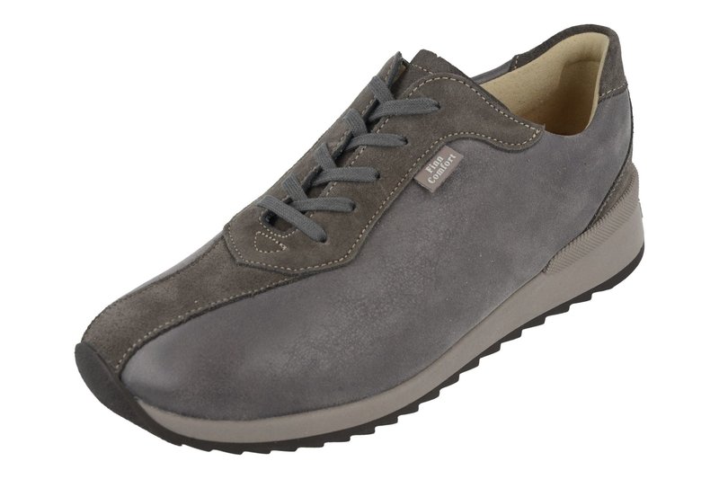 FINN COMFORT FINN COMFORT- MELK SOFT- ASPHALT SUEDE STRETCH