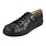 FINN COMFORT FINN COMFORT OMAHA SNEAKER LACE UP NERO ARGENTO