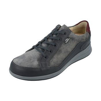 FINN COMFORT FINN COMFORT- PRATO MELLOW SOFT- ANTHRACITE-BORDO ROXY FINNMELLOW