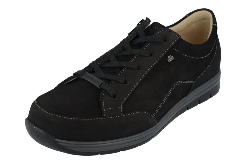 FINN COMFORT FINN COMFORT OSORNO SIDE ZIP BLACK BUGGY FINN PLUS