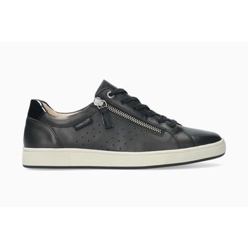 MEPHISTO MEPHISTO NIKITA SNEAKER SIDE ZIP BLACK LEATHER