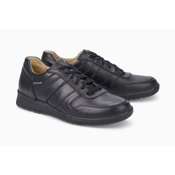 MEPHISTO MEPHISTO VITO MEN SHOE LACE UP  BLACK LEATHER