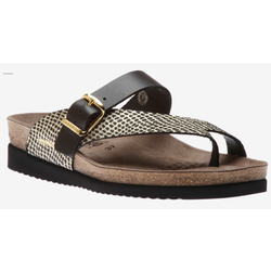 MEPHISTO MEPHISTO HELEN THONG SANDAL MIX BLACK CUBA