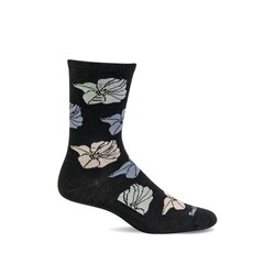 SOCKWELL SOCKWELL BIG BLOOM CREW BLACK