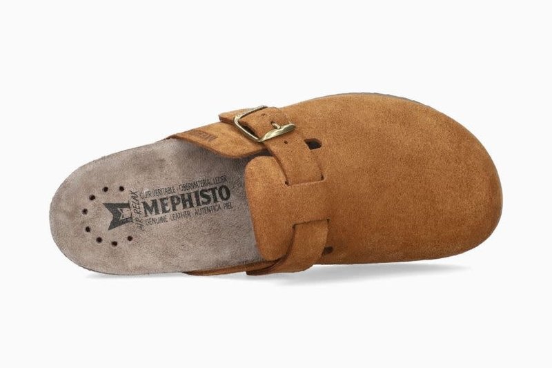 MEPHISTO MEPHISTO HALINA TOBACCO SANDVEL SUEDE LEATHER