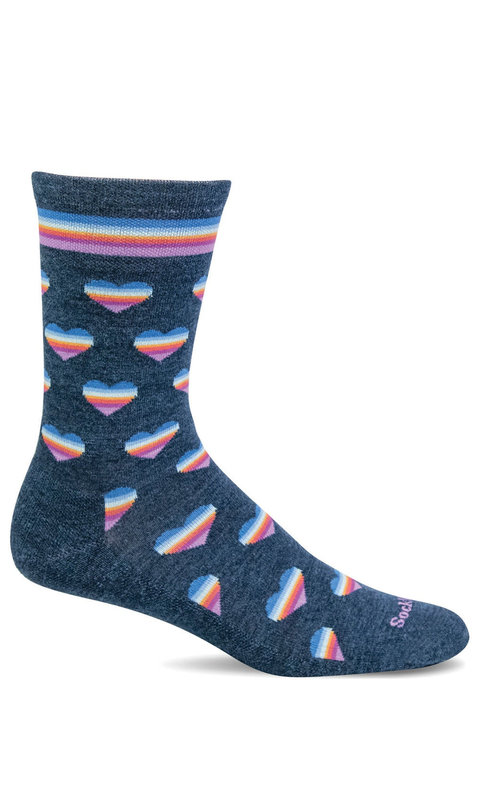 SOCKWELL SOCKWELL- BUNION CREW BLACK M/L - Foot Sensation