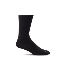 SOCKWELL SOCKWELL PLANTAR EASE CREW BLACK Ws (PLANTAR RELIEF SOCKS)