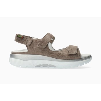 MEPHISTO MEPHISTO SANO NORINE SANDAL DARK TAUPE LEATHER