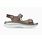 MEPHISTO MEPHISTO SANO NORINE SANDAL DARK TAUPE LEATHER