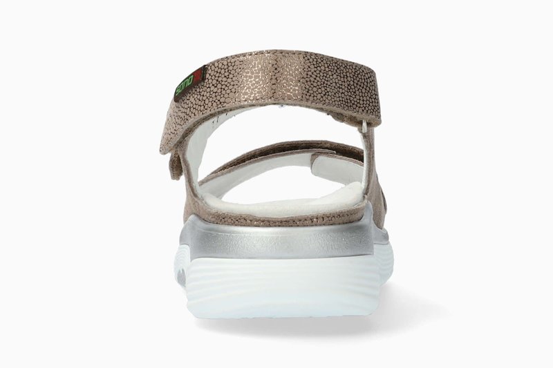 MEPHISTO MEPHISTO SANO NORINE SANDAL DARK TAUPE LEATHER