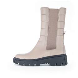 GABOR GABOR MID BOOT SIDE ZIPPER ELASTIC 91-823-20 DARK NUDE