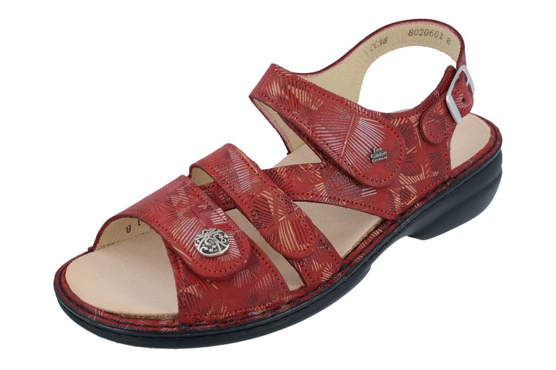 FINN COMFORT FINN COMFORT GOMERA SANDAL CHILI PALM