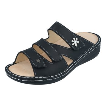 FINN COMFORT FINN COMFORT GRENADA SLIDE MELLOW SOFT BLACK SIRO