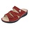 FINN COMFORT FINN COMFORT GRENADA SLIDE MELLOW SOFT CHILI NUBUCK
