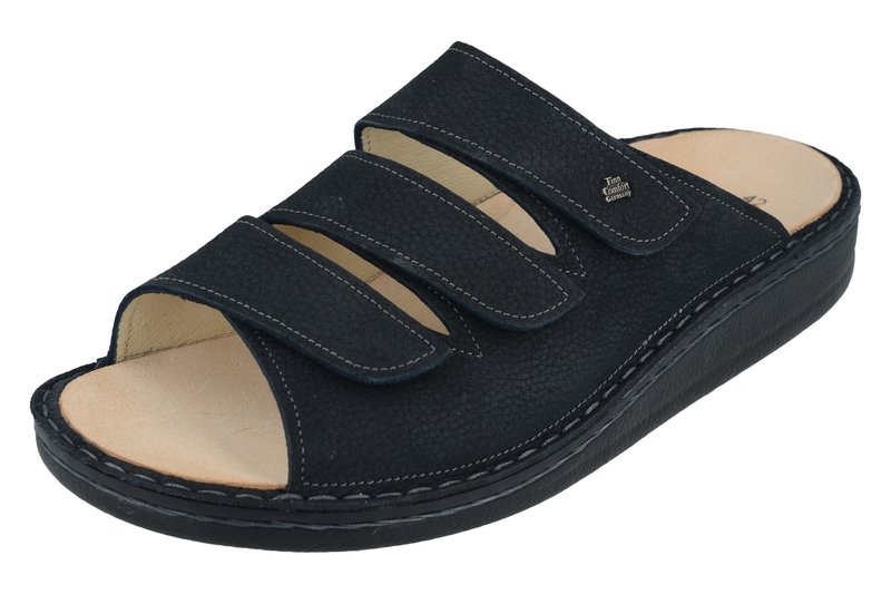 FINN COMFORT FINN COMFORT KORFU SANDAL NIGHT NUBUCK RONA