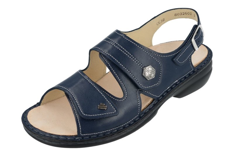 FINN COMFORT FINN COMFORT MILOS SANDAL ATLANTIC NUBE