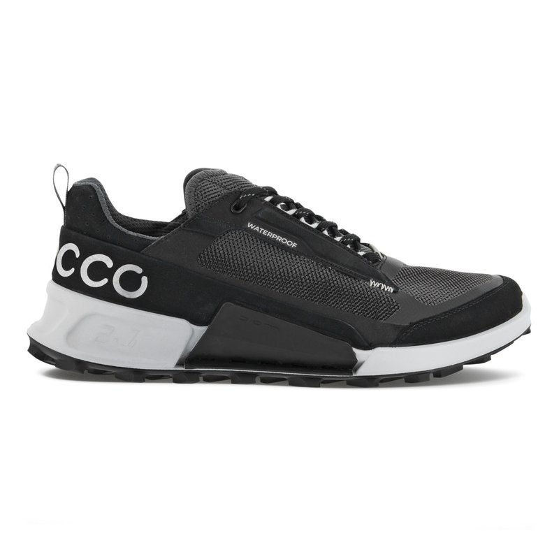 ECCO ECCO- BIOM 2.1 MOUNTAIN Ms LOW WP- BLACK/BLACK/MAGNET