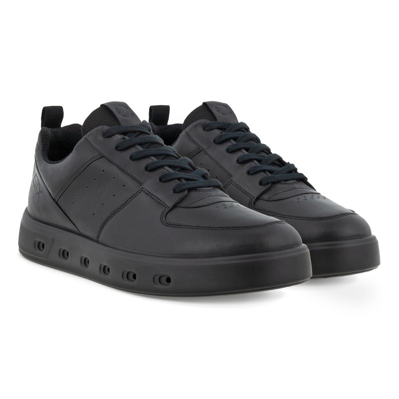 ECCO ECCO- STREET 720 RETRO SNEAKER Ms- BLACK GTX