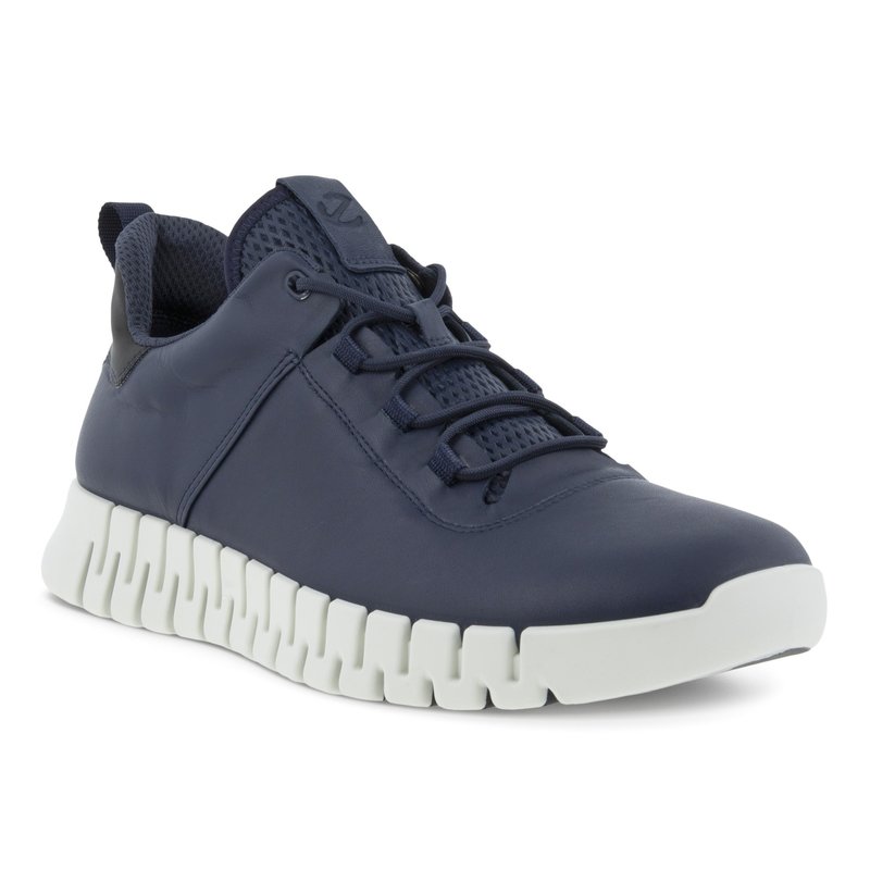 ECCO ECCO- GRUUV Ms SNEAKER- MARINE/MARINE