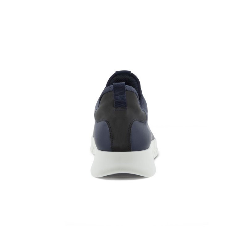 ECCO ECCO GRUUV SNEAKER LACE UP M  MARINE/MARINE LEATHER