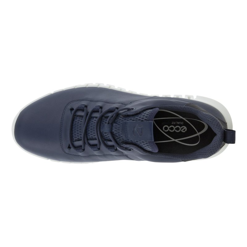 ECCO ECCO GRUUV SNEAKER LACE UP M  MARINE/MARINE LEATHER