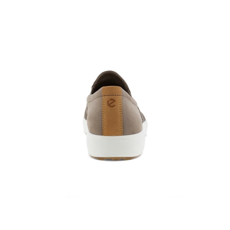 ECCO ECCO- SOFT 7 Ms SLIP-ON- TAUPE/TAUPE/LION