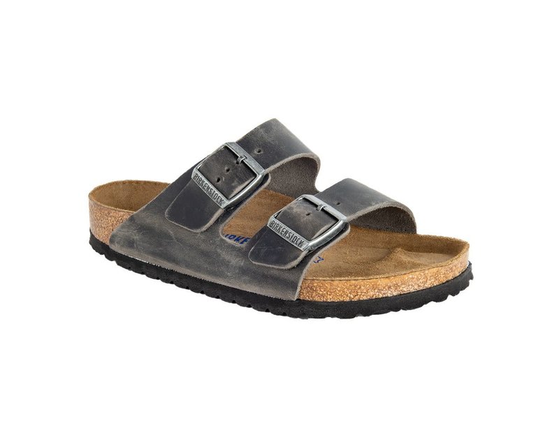 BIRKENSTOCK BIRKENSTOCK- ARIZONA SOFT- IRON OILED LEATHER