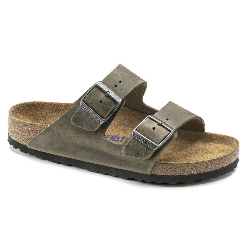 BIRKENSTOCK BIRKENSTOCK ARIZONA SFB FADED KHAKI OILED LEATHER