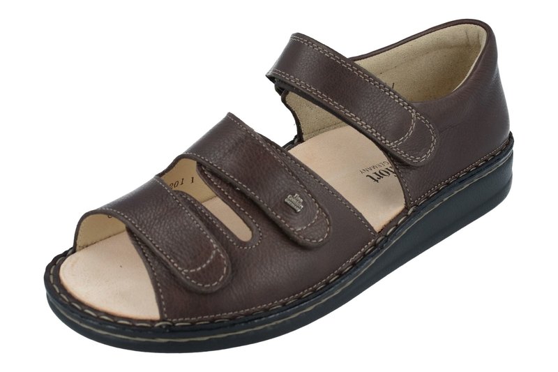 FINN COMFORT FINN COMFORT BALTRUM CLOSED HEEL SANDAL NEYMAR CHOCO
