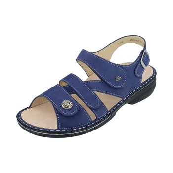 FINN COMFORT FINN COMFORT GOMERA SANDAL ROYAL NUBUCK