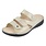 FINN COMFORT FINN COMFORT GRENADA SLIDE MELLOW SOFT CHAMPAGNE