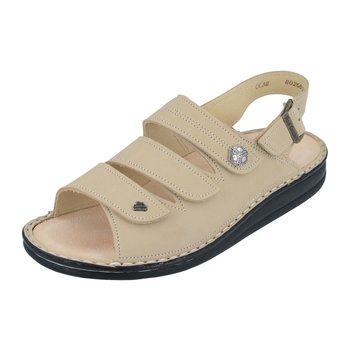 FINN COMFORT FINN COMFORT JUIST SANDAL SOFT IVORY NUBUCK