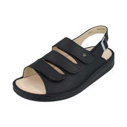 FINN COMFORT FINN COMFORT SYLT SANDAL BLACK SIRIO